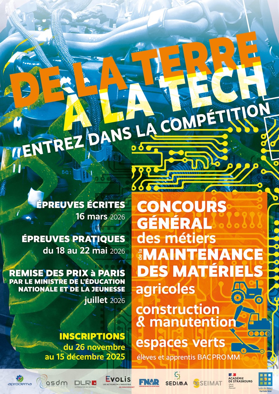 Encouragez vos jeunes talents à participer au Concours Général des Métiers 2026 !