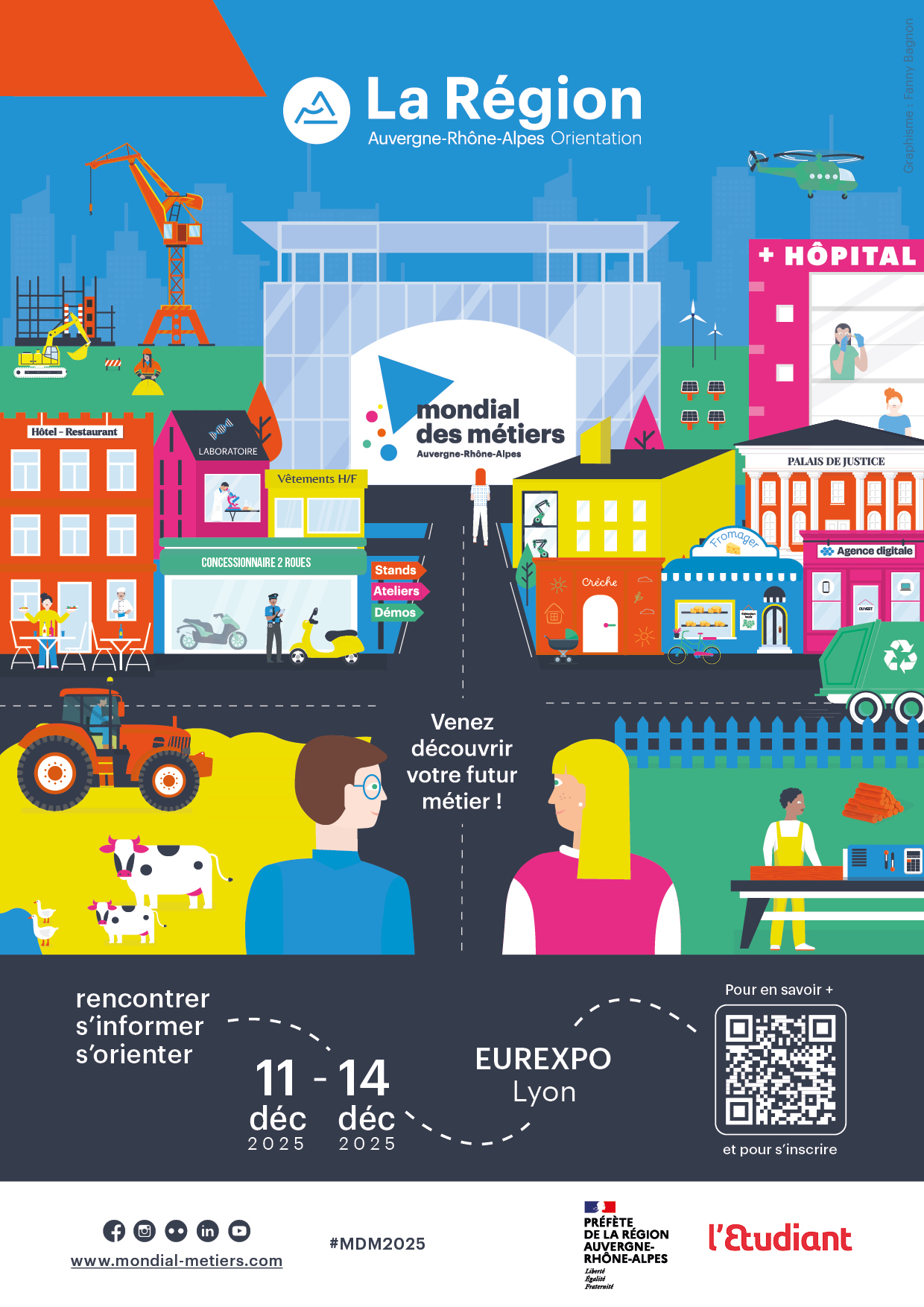 Mondial des Métiers 2025 : révéler nos métiers, séduire des nouveaux talents !